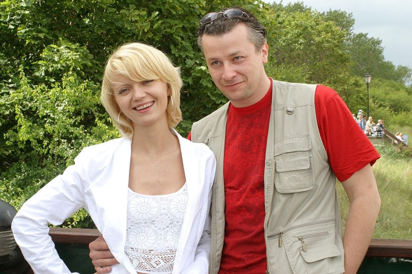 Olga Borys i Wojciech Majchrzak byli swego czasu o krok od rozwodu /Źródło: AIM