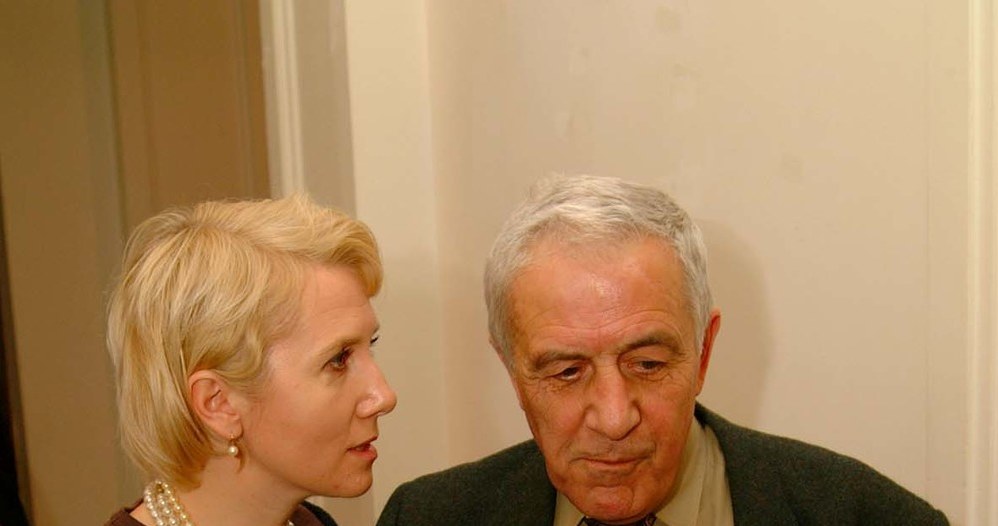 Olga Sawicka i Zbigniew Zapasiewicz /Prończyk /AKPA