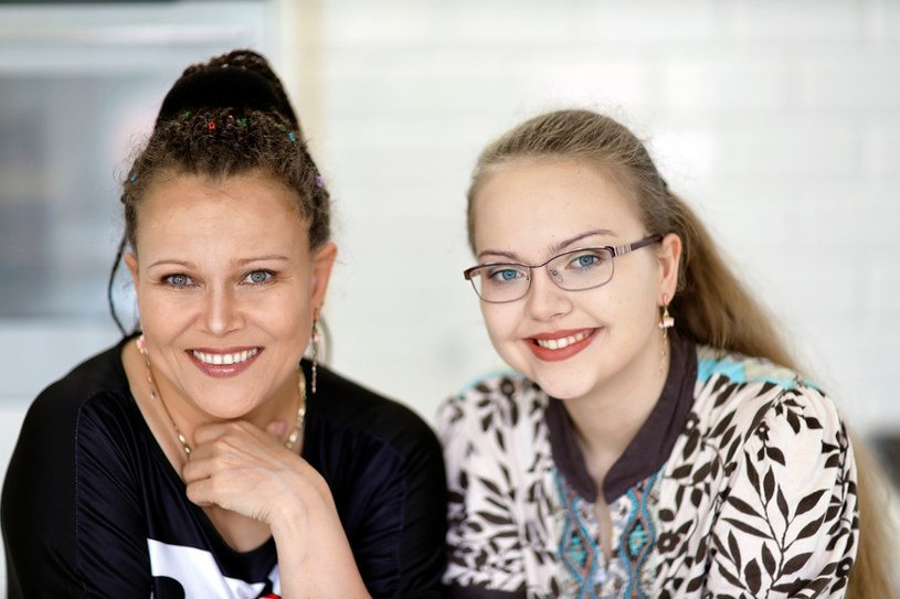 Olga Smile z córką Weroniką /materiały prasowe