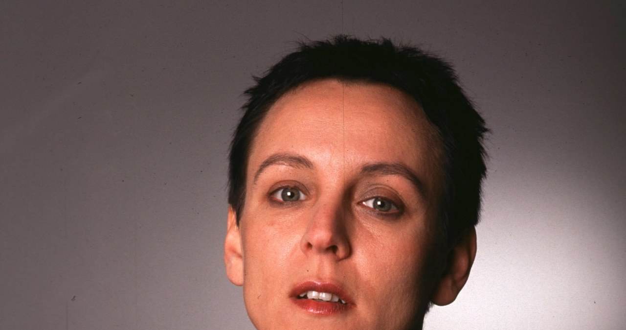Olga Tokarczuk w latach 90. /Andrzej Hrechorowicz /Agencja FORUM