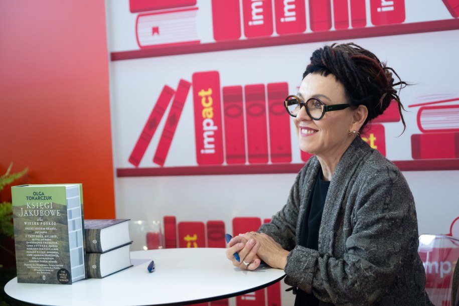 Olga Tokarczuk /Jakub Kaczmarczyk /PAP