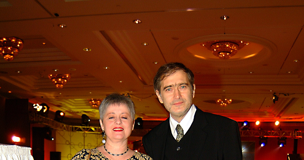 Olgierd Łukaszewicz z żoną /Niemiec /AKPA