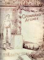 Olimpiada, ilustracja strony tytułowej oficjalnej relacji z Igrzysk Olimpijskich w Atenach w 1896 r /Encyklopedia Internautica