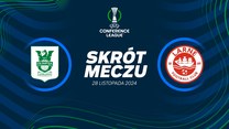 Olimpija Lublana - Larne. Skrót meczu. WIDEO