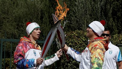 Olimpijski ogień odwiedził już ponad sto rosyjskich miast