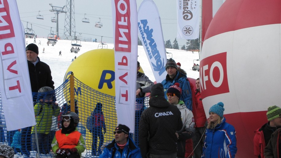 Olimpijskie studio RMF FM i TVP Info w Białce Tatrzańskiej /Jacek Skóra /RMF FM