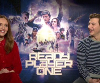 Olivia Cooke i Tye Sheridan o filmie "Player One"