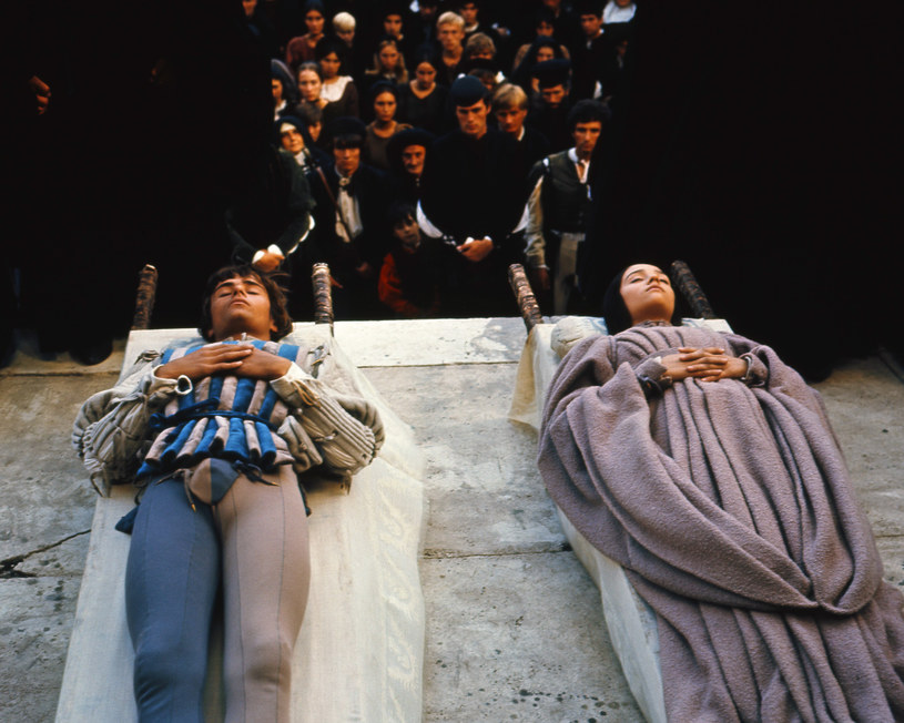 Olivia Hussey i Leonard Whiting w filmie "Romeo i Julia", reż. Franco Zeffirelli (1968) /Silver Screen Collection /Getty Images