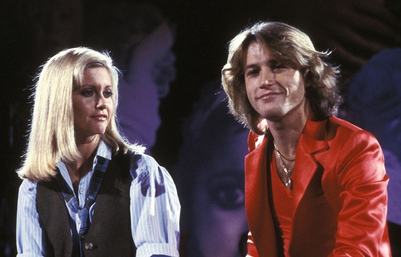 Olivia Newton-John i Andy Gibb pod koniec lat 70. /Ron Gallela /Getty Images
