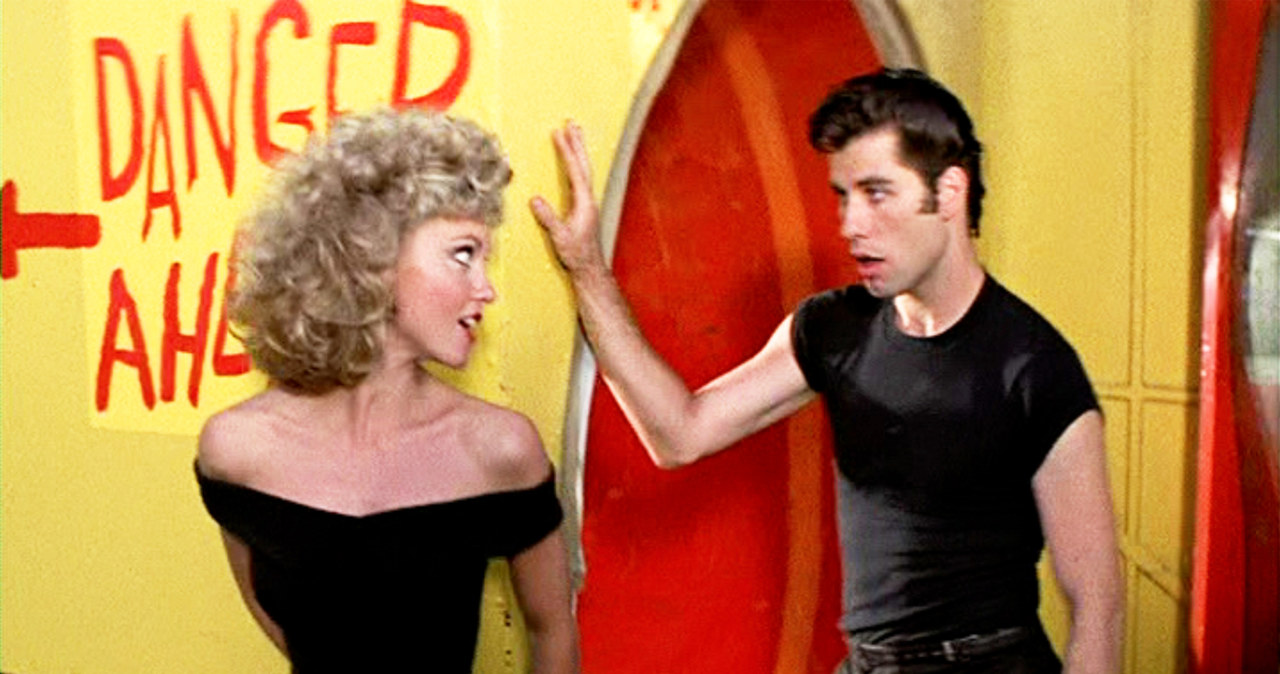 Olivia Newton-John i John Travolta w scenie z "Grease" /CBS /Getty Images