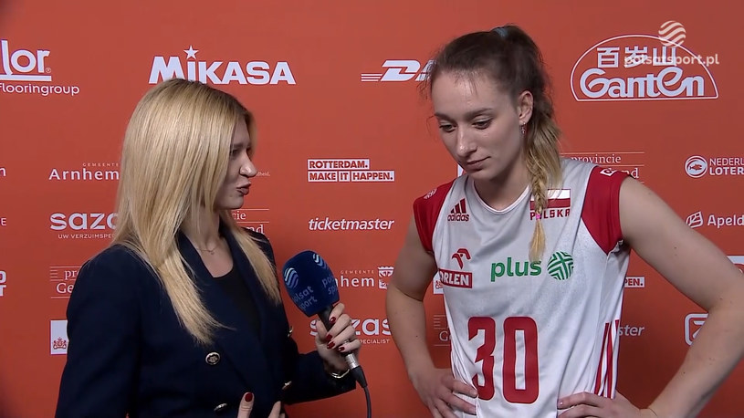 Olivia Różański: Chorwatki miały bardzo dobrą zagrywkę. WIDEO (Polsat Sport)