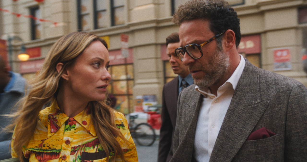 Olivia Wilde i Seth Rogen w serialu "Studio" /Apple TV+ /materiały prasowe