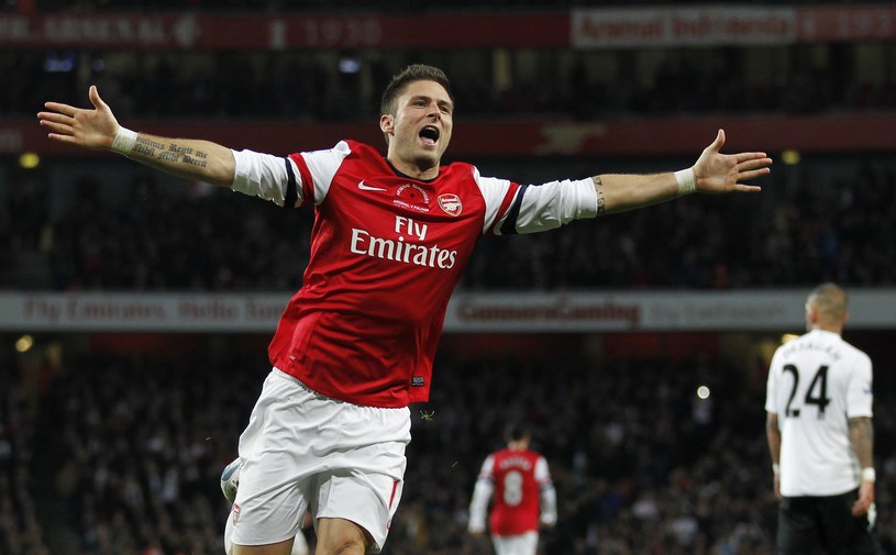 Olivier Giroud strzelił dwa gole dla Arsenalu /AFP