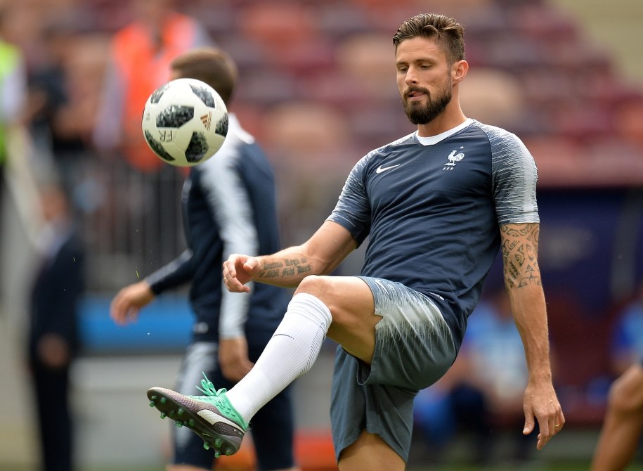 Olivier Giroud /PETER POWELL   /PAP/EPA