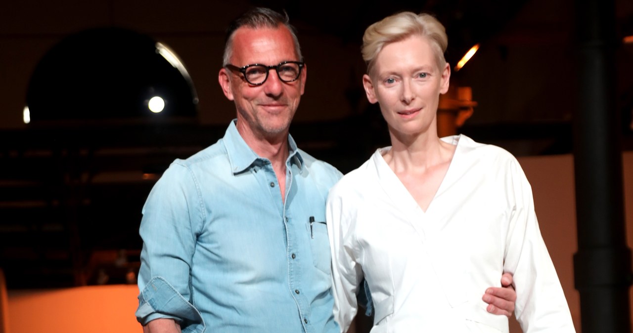 Olivier Saillard i Tilda Swinton /Getty Images