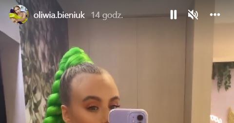 Oliwia Bieniuk nawet na imprezę przygotowuje się ze sztabem specjalistów /www.instagram.com/oliwia.bieniuk /Instagram