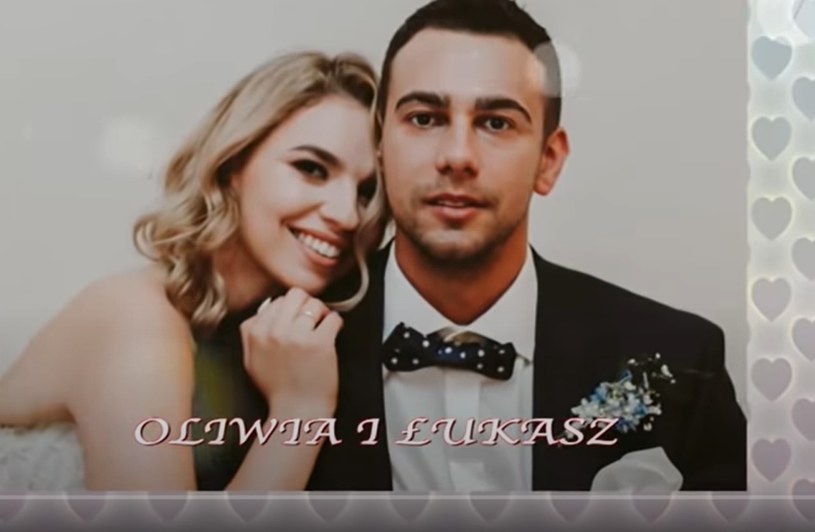 Oliwia i Łukasz w programie "Ślub od pierwszego wejrzenia" /TVN7 /materiał zewnętrzny
