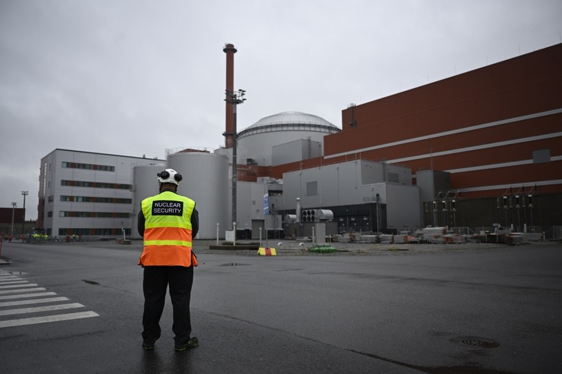 Olkiluoto 3 - nowa elektrownia jądrowa w Finlandii /OLIVIER MORIN /AFP