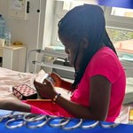 Olsztyn. 15-letnia Cristina z Angoli już po operacji usunięcia ogromnego guza