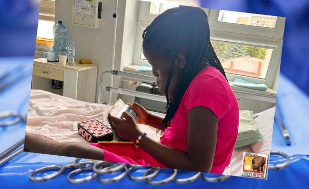 Olsztyn. 15-letnia Cristina z Angoli już po operacji usunięcia ogromnego guza