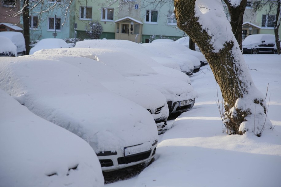 Olsztyn pod śniegiem / 	Tomasz Waszczuk    /PAP