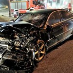 Olsztyn. Tragiczne zderzenie dwóch Audi. Kierowca poszukiwany