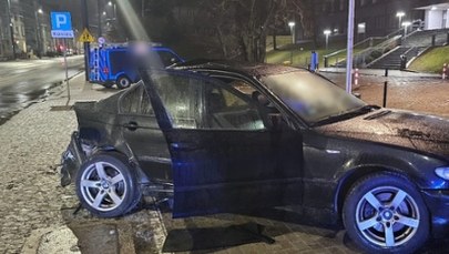 Olsztyn: Tragiczny wypadek bmw. Nie żyje 33-latek