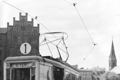 Olsztyńskie tramwaje na starych fotografiach