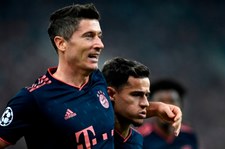 Olympiakos - Bayern 2-3. Robert Lewandowski: Robię, co do mnie należy