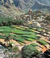Oman, typowa wioska górska /Encyklopedia Internautica