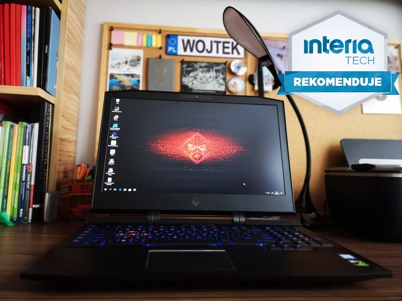 Omen X by HP (17-ap000nw) otrzymuje REKOMENDACJĘ serwisu Nowe Technologie Interia /INTERIA.PL