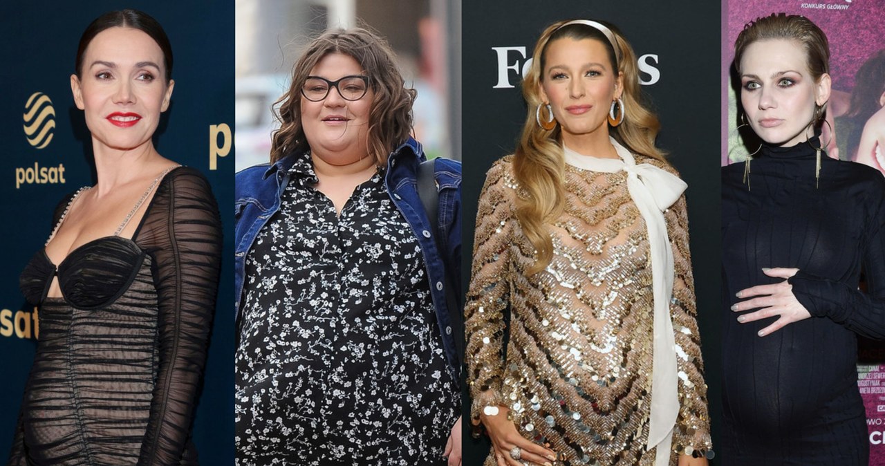 One urodzą w 2023 roku: Olga Bołądź, Dominika Gwit, Blake Lively, Małgorzata Gorol/ Getty Images /Paweł Wodzyński /East News