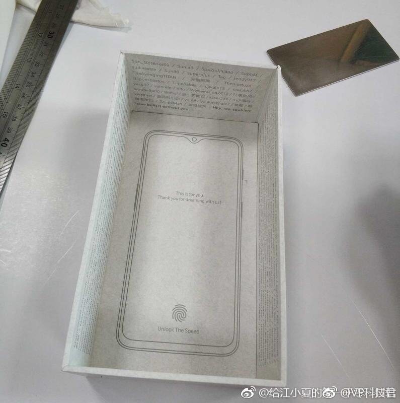 OnePlus 6T / fot. Weibo /materiał zewnętrzny
