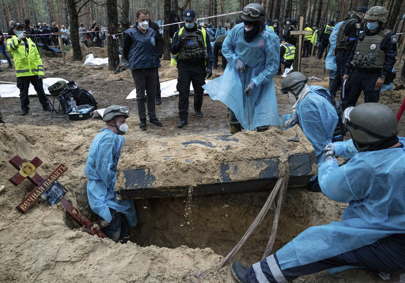ONZ potwierdza popełnienie zbrodni wojennych w Ukrainie, zdjęcie ilustracyjne /Evgeniy Maloletka/Associated Press /East News