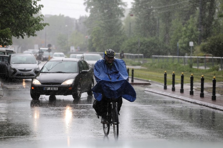 Opady deszczu w Polsce / 	Albert Zawada /PAP