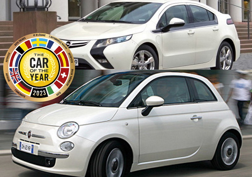 Opel Ampera i Fiat 500. Największe pudło i najlepszy strzał jurorów Car of the Year /materiały prasowe
