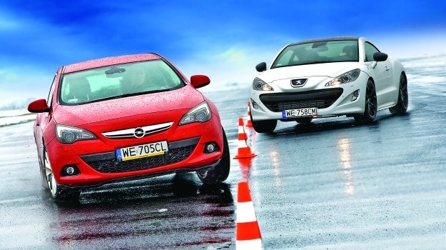 Opel Astra GTC i Peugeot RCZ /Motor