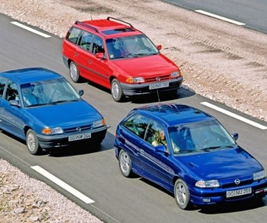 Opel Astra kończy 30 lat. Miał zastąpić Poloneza?