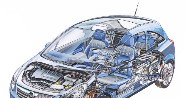 Opel corsa D - rozwiązania techniczne /Informacja prasowa