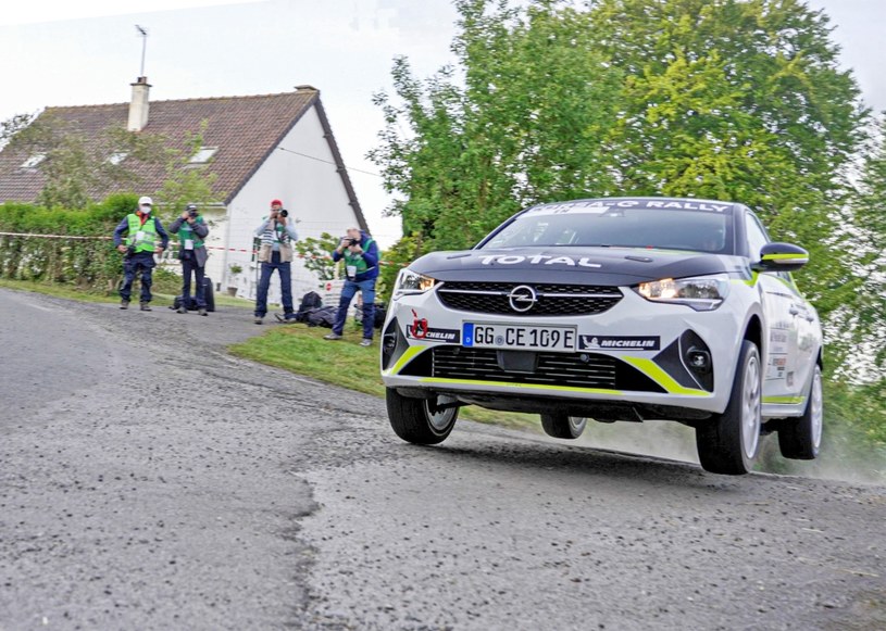 Opel Corsa-e Rallyn /Informacja prasowa