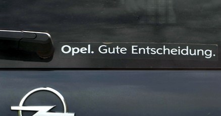 "Opel. Dobry wybór" /AFP