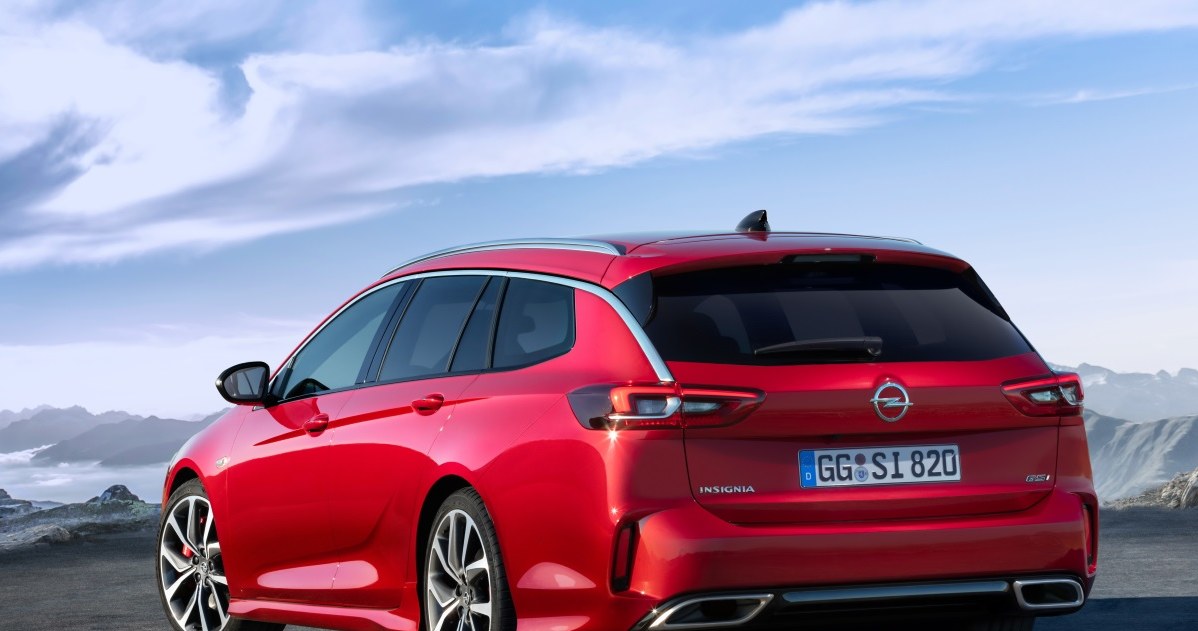 Opel Insignia GSi po modernizacji /Informacja prasowa