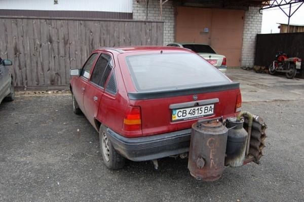 Opel kadett na holzgas - ekologiczny i ekonomiczny /archiwum prywatne