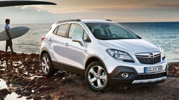 Opel Mokka bazuje na płycie podłogowej przyszłej Corsy, która zadebiutuje w 2013 roku. /Opel