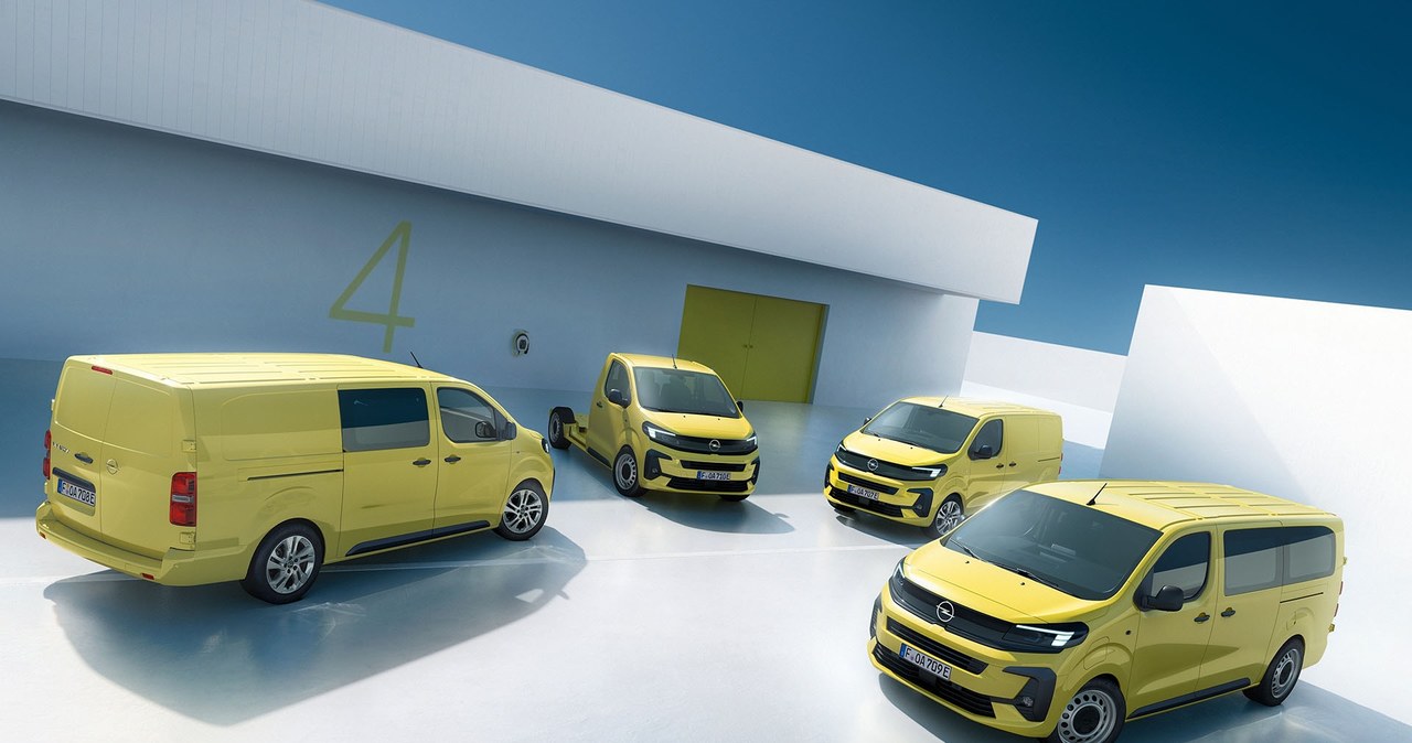 Opel Vivaro po liftingu (2024) /Opel /materiały prasowe