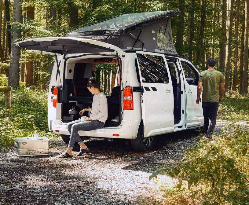 Opel Zafira-e Life Crosscamp Flex pojawi się na Caravan Salon 2022. /Opel /materiały prasowe