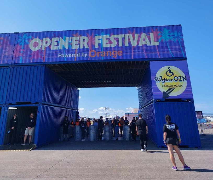 Open'er Festival 2023 czas zacząć! Pierwsi uczestnicy już przekroczyli bramy gdyńskiego święta muzyki /Mateusz Kamiński /INTERIA.PL