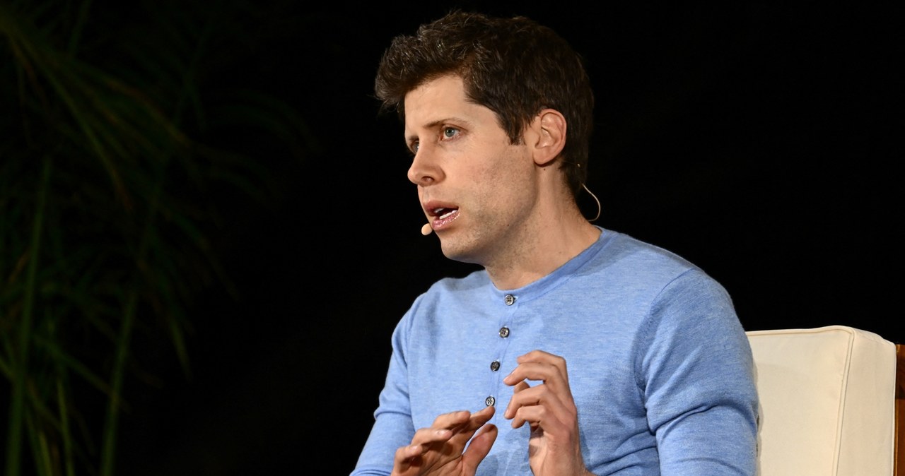 OpenAI zaprezentowało piątą generację ChatGPT. Na zdj. Sam Altman (OpenAI) / Patrick T. Fallon /AFP