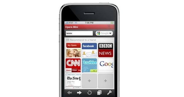 Opera Mini na iPhone /materiały prasowe