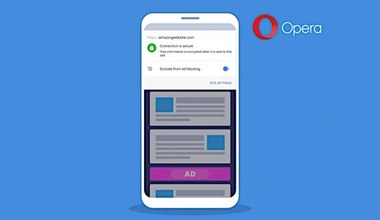 Opera na Androida z szybszym blokowaniem reklam